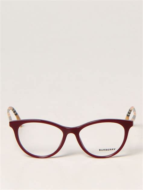 montatura occhiali da vista burberry bordeaux